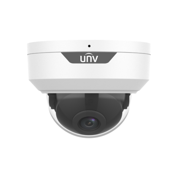 Uniview IPC326LE-ADF28K-G Easystar H265 6MP PoE IP EXIR (30m) 120dB True-WDR Weatherproof Vandalproof Dome Camera with 2.8mm Fixed Lens - Built-in Audio Mic