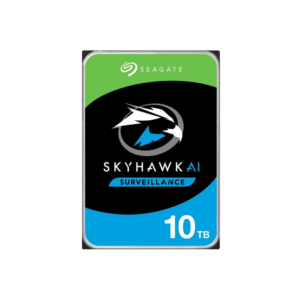 Seagate Skyhawk ST10000VE001-INST 10TB 3.5" AI SATA Internal Hard drive - Designed for Surveillance - 6Gb/s - 256MB Buffer - 3 Years B2B Warranty - Price Includes Installation in a Recorder