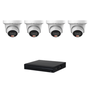 D-Tech DA6MPIPKIT2 WizSense 6MP IP CCTV Kit #2 -> Includes 1 * DHI-NVR4108HS-8P-4KS3 NVR (No HDD) + 4 * DH-IPC-HDW3649QM-S-IL-0280B WizSense 6MP Smart-Dual-Light Full Colour IP Turret Cameras