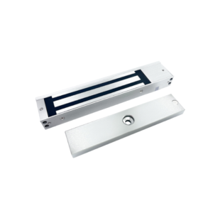 OneTop EM3500 DSS Single Door Surface-Mount Electromagnetic Lock - 12VDC/24VDC Powered - 280KGs Pull Force - Supports Monitoring (Lock Status Sensor & Door Status Sensor) - Anti-corrosion Plating 