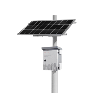 iSecure ICL-200W100AH12.8VSOLARSET - Includes 1 * 200w Monocrystalline Solar Panel with Mounting Frame + 1 * 100Ah LiFePO4 Rechargeable Solar Battery with Built-in MPPT Controller in a Weatherproof Cabinet + 1 * Camera Mounting Bracket