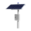 iSecure ICL-200W100AH12.8VSOLARSET - Includes 1 * 200w Monocrystalline Solar Panel with Mounting Frame + 1 * 100Ah LiFePO4 Rechargeable Solar Battery with Built-in MPPT Controller in a Weatherproof Cabinet + 1 * Camera Mounting Bracket