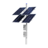 iSecure ICL-800W300AH12.8VSOLARSET - Includes 4 * 200w Monocrystalline Solar Panels with Pole-Mounting Frames + 2 * 150Ah LiFePO4 Rechargeable Solar Batteries (Total 300AH output) with Built-in MPPT Controller - 2 * Weatherproof Cabinets + 1 * Camera Mount