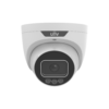 Uniview IPC3638SS-ADF28KMC-I1 Prime-Series Tri-Guard Active-Deterrence AI (Artificial Intelligence - Human / Vehicle based Alerts) H265 4K 8MP PoE IP EXIR (30m) Warm-White-Light (30m) 130dB True-WDR Ultra-Low-Light (0.001 Lux Colour) Weatherproof Eyeball Turret Camera with 2.8mm Fixed Lens - with Built-in Audio Mic + Speaker + Strobe + Siren