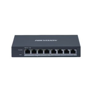 Hikvision DS-3E0508P-O Pro-series Unmanaged Full-Gigabit Network PoE Switch with 4* GbE PoE Ports + 4* GbE Network Ports - Total 60W PoE Output