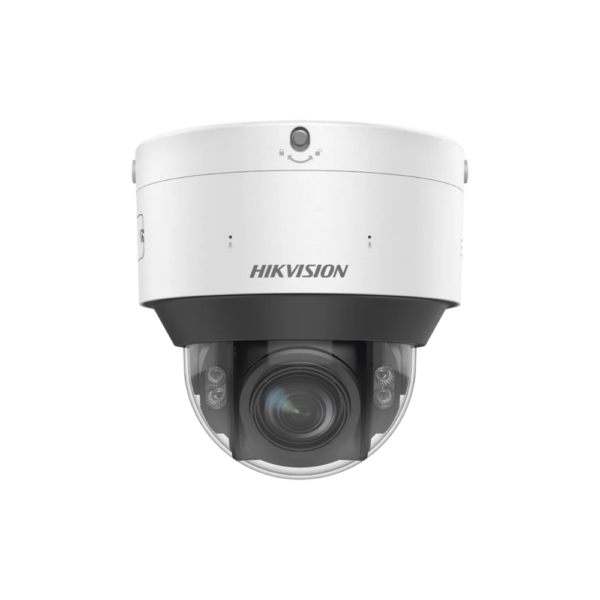 Hikvision iDS-2CD7587G0-XZHSY DeepinView DarkfighterS Technology H265 4K 8MP PoE IP Smart Hybrid Light (30m IR + 30m White-Light) Weatherproof Vandalproof Dome Camera with 2.8~12mm Motorized Zoom Lens with Built-in Heater - Anti-corrosion - Supports Face-Recognition