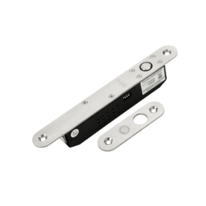 OneTop DB1260-DRET-PTL Slimline Electronic Drop Bolt Lock - 12VDC / 24VDC - Fail Safe - Fire-Rated - Supports Monitoring (Door Status Sensor) - 800Kg Holding Force