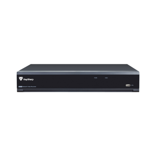 Raysharp RS-N2332QR-EHL-EP Pro 4K PoE Series 1.5U 4K 32-Channel 16x PoE NVR - Supports AI Features - Alarm In/Out