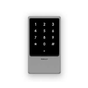 Sebury sTouch2 Standalone Access Control Touch Keypad with Integrated Card-Reader - Metal Casing - 12VDC ~ 24VDC Powered - 125KHz and 13.56MHz Dual-Frequency - Backlight - IP68 Rated Weatherproof