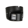 Hikvision DS-2CD2387G2P-LSU/SL-BLK ColorVu AcuSense Deep-Learning AI (Artificial Intelligence) H265 4K 8MP PoE IP White-Light (30m) 130dB True-WDR Active-Deterrence Weatherproof BLACK Eyeball Turret Camera with 180° Ultra-Wide-Angle Horizontal FoV with 44° Vertical FoV - Built-in Audio Mic + Speaker + Strobe + Siren - Alarm In/Out and Audio Line In/Out