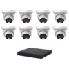 D-Tech DA6MPIPKIT3 WizSense 6MP IP CCTV Kit #3 -> Includes – 1 * DHI-NVR4216-16P-EI NVR (No HDD) + 8 * DH-IPC-HDW3649QM-S-IL-0280B WizSense 6MP Smart-Dual-Light Full Colour IP Turret Cameras
