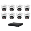 D-Tech DA6MPIPKIT3 WizSense 6MP IP CCTV Kit #3 -> Includes – 1 * DHI-NVR4216-16P-EI NVR (No HDD) + 8 * DH-IPC-HDW3667EM-S-IL-ANZ WizSense 6MP Smart-Dual-Light Full Colour IP Turret Cameras