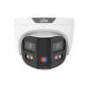 Uniview IPC3K28SE-ADF28KMC-DL-I0 Prime-series TriGuard Dual-Lens Splicing 8MP (2 * 4MP) Dual-Light (30m IR + 30m White-Light) Active-Deterrence 130dB Ultra-WDR 180° Ultra-Wide-Angle Weatherproof Eyeball Turret Camera with 2-Way Audio - Alarm I/O