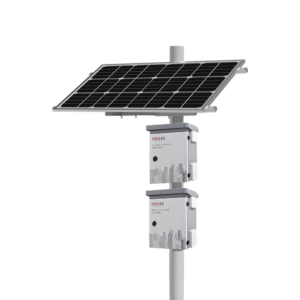 iSecure ICL-400W160AH12.8VSOLARSET - Includes 2 * 200w Monocrystalline Solar Panels with Pole-Mounting Frames + 1 * 160AH LiFePO4 Rechargeable Solar Battery with Built-in MPPT Controller + 2 * Weatherproof Cabinets + 1 * Camera Mount