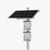 iSecure ICL-400W160AH12.8VSOLARSET - Includes 2 * 200w Monocrystalline Solar Panels with Pole-Mounting Frames + 1 * 160AH LiFePO4 Rechargeable Solar Battery with Built-in MPPT Controller + 2 * Weatherproof Cabinets + 1 * Camera Mount
