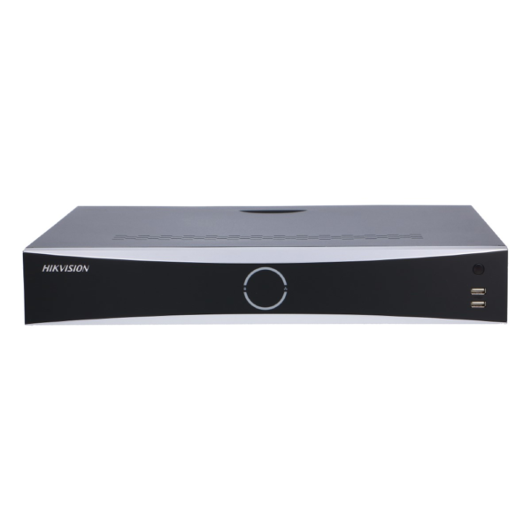 Hikvision iDS-7716NXI-M4/16P/X DeepinMind Edge 4K 8K 16-Channel 1.5U Rackmount NVR with 16x PoE Ports - Intelligent Analytics - Supports Face Recognition