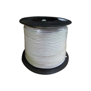 Huier 60160 8-Core Security / Alarm Cable - White Cable - 0.5mm Copper - 250m Length on a Plastic Reel