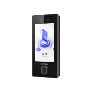 Hikvision DS-K1T344EBFWX-E1 Value-series WiFi / Wireless PoE IP Face-Recognition Access Control Terminal - 4.5" Touchscreen - IP65 Rated - 2MP Wide-angle Dual-lens - Built-in 125KHz EM Card-Reader + Fingerprint Reader