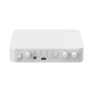 Hikvision DS-QAE1A80G1-VB Network IP 2-Zone Amplifier - Total 80W Output - Works with HCP