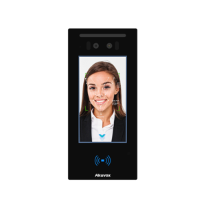 Akuvox E16C 2MP PoE IP IR H264 Outdoor Video Intercom Unit with 5" Touchscreen Panel – Face Recognition - Complies with SIP & ONVIF – IP65 Rated – Built-in Mifare Card-Reader  – Relay Output – Supports RS485 & Wiegand