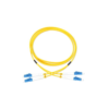 ETU-Link FD9125SMOS2-Y-0.5M Fibre Optic Duplex Patch Cord - 9/125µm Single-mode - OS2 - LC-LC - 0.5m Length - Yellow Colour