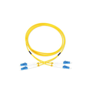 ETU-Link FD9125SMOS2-Y-0.5M Fibre Optic Duplex Patch Cord - 9/125µm Single-mode - OS2 - LC-LC - 0.5m Length - Yellow Colour