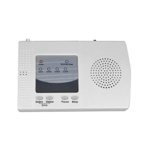 iSecure WDA-MFR 4-Zone Wireless Multifunctional Alarm Receiver with 4 Relay Outputs - Supports Up to 800m Wireless Transmission Range From Outdoor Beam Detectors