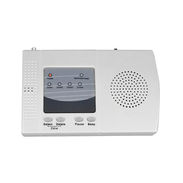 iSecure WDA-MFR 4-Zone Wireless Multifunctional Alarm Receiver with 4 Relay Outputs - Supports Up to 800m Wireless Transmission Range From Outdoor Beam Detectors