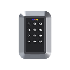 Microtech Designs e-KEYPAD Battery-Operated Push-Button Keypad - 433MHz Frequency - Weatherproof - Compatible With All Microtech e-Trans & Gate Controllers