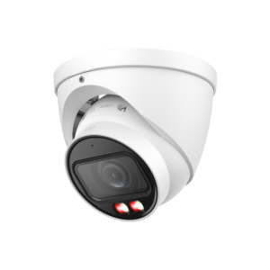 D-Tech DH-IPC-HDW3649T-ZS-IL WizSense AI H265 6MP PoE IP Smart-Dual-Light (50m IR + 50m White-Light) 120dB True-WDR SSA Weatherproof Eyeball Turret Camera with 2.7~13.5mm Motorized Zoom Lens - Built-in Audio Mic