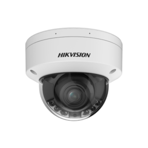Hikvision DS-2CD3767G3T-LIZSUY Ultra-series Deep-Learning AI (Artificial Intelligence) 6MP PoE IP Smart Hybrid Light (40m IR + 40m White-Light) 130dB AWDR Weatherproof Vandalproof Dome Camera with 2.7~13.5mm Motorized Zoom Lens - NEMA4X Anti-corrosion Coating