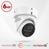Hikvision DS-2CD3H67G3-LIZSUY/SL Ultra-series Active-Deterrence Deep-Learning AI (Artificial Intelligence) 6MP PoE IP Smart Hybrid Light (40m IR + 40m White-Light) 130dB AWDR Weatherproof Eyeball Turret Camera with 2.7~13.5mm Motorized Zoom Lens - Built-in Audio Mic + Speaker + Strobe + Siren - NEMA4X Anti-corrosion Coating