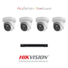 Hikvision HIK8MPACIPCCTVKIT2 8MP AcuSense IP CCTV Kit with 1 * DS-7608NI-M2/8P-4TB NVR + 4 * DS-2CD2386G2-ISU/SL-2.8MM 4K 8MP AcuSense Active-Deterrence IP Turret Cameras