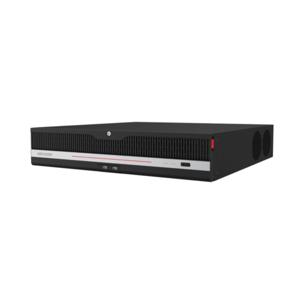 Hikvision iDS-9664NXI-M8/X DeepinMind Edge 4K 8K 64-Channel 1.5U Rackmount NVR - Intelligent Analytics - Supports Face Recognition - Supports RAID 0 / 1 / 5 / 6 / 10