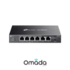 TP-Link Omada ES206GP 6-Port Gigabit Ethernet Easy Managed Network Switch with 4 * PoE+ Ports + 2 * GbE LAN Ports - 65w PoE Power Output - Centralized Cloud Management Via Web OR Omada App