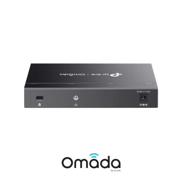 TP-Link Omada ES206GP 6-Port Gigabit Ethernet Easy Managed Network Switch with 4 * PoE+ Ports + 2 * GbE LAN Ports - 65w PoE Power Output - Centralized Cloud Management Via Web OR Omada App
