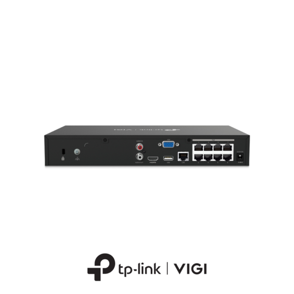 TP-Link VIGI NVR1008H-8MP 4K Mini 1U 8-Channel 8* PoE NVR - Without HDD