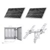 TP-Link VIGI SP18090 Solar Power System - Includes 2* 90W Solar Panels (Total 180w) and 93.6Ah/10.95V Lithium Battery - MPPT Controller Included - Weatherproof - Remote Management*