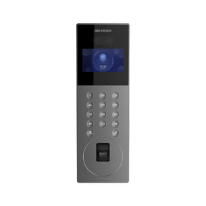 Hikvision DS-KD9203-FE6 Ultra-series IP Face-Recognition Intercom / Access Control Station - IP65 Rated - 2MP Wide-angle Dual-lens - Built-in MiFare Card-Reader + Fingerprint Reader + Keypad