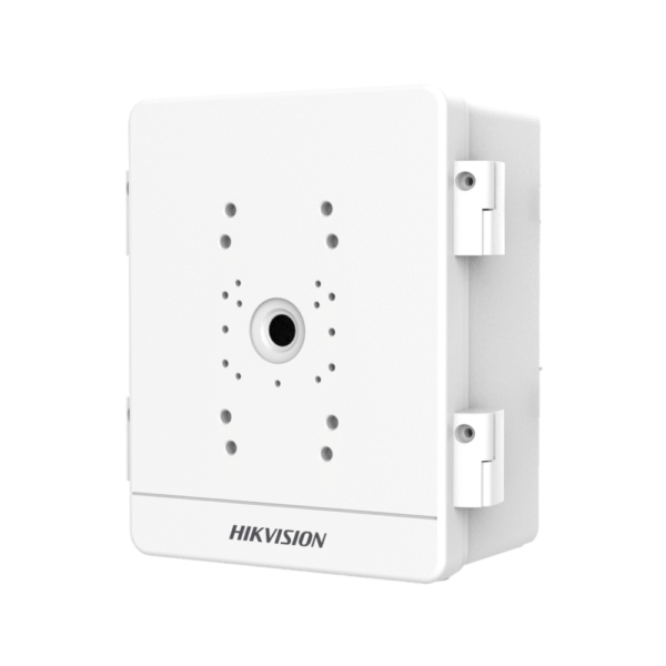 Hikvision DS-SBOX-01 Weatherproof Outdoor-rated Surveillance Box - Enclosure - Cabinet - Pole-Mount Design - External Dimensions: 318.57mm x 259.7mm x 130.05mm