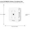 Hikvision DS-SBOX-01 Weatherproof Outdoor-rated Surveillance Box - Enclosure - Cabinet - Pole-Mount Design - External Dimensions: 318.57mm x 259.7mm x 130.05mm