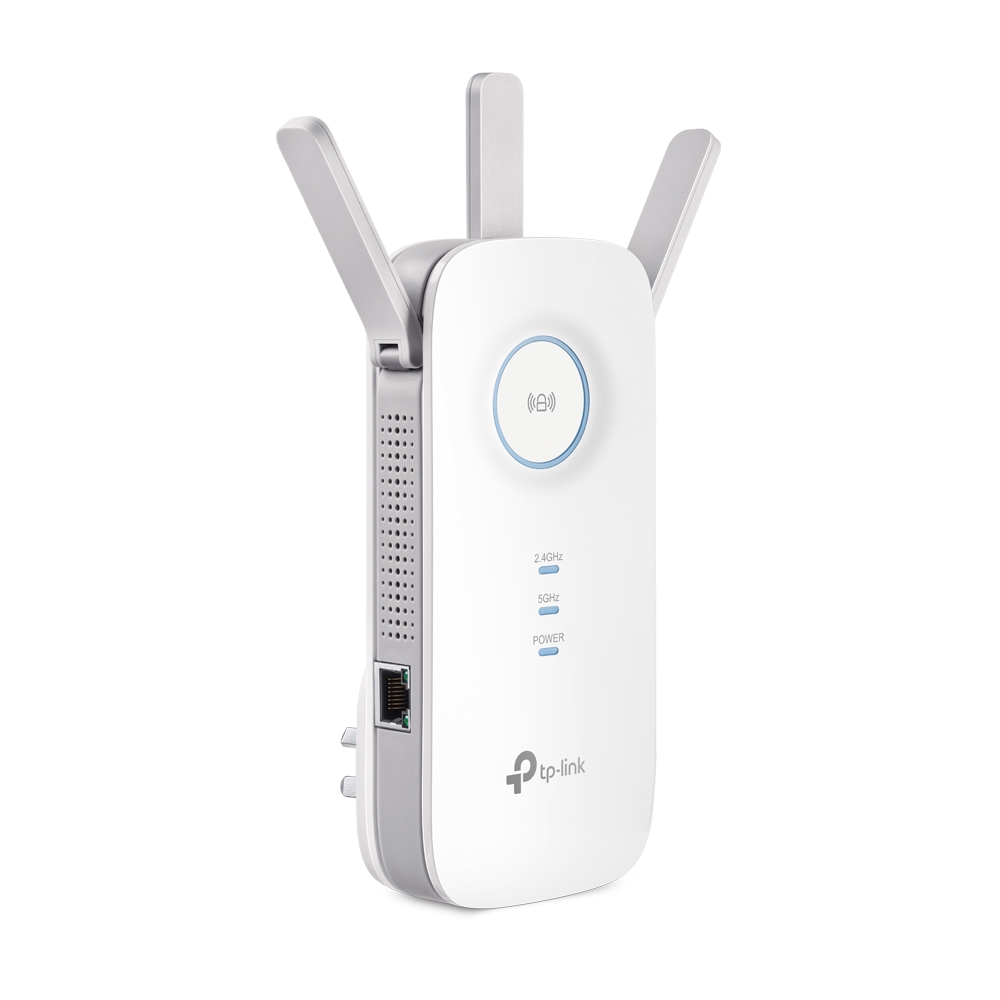 TP-Link RE450 Dual-Band AC1750 Mesh Wi-Fi Range Extender - 1.75Gigabit Wireless - 2.4GHz + 5GHz Dual-Band Support