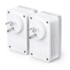 TP-Link TL-PA4010P-KIT AV600 Passthrough Powerline Starter Kit - Comes with 2* Units - Carries Data Over Electrical Line