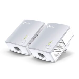 TP-Link TL-PA4010-KIT AV600 Powerline Starter Kit - Comes with 2* Units - Carries Data Over Electrical Line