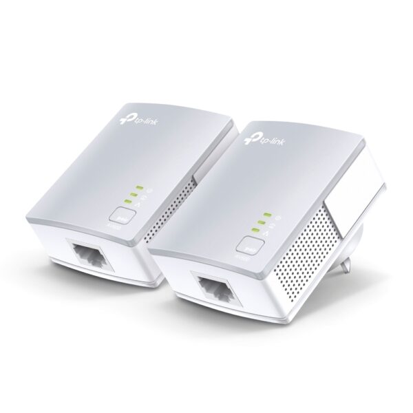 TP-Link TL-PA4010-KIT AV600 Powerline Starter Kit - Comes with 2* Units - Carries Data Over Electrical Line