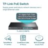 TP-Link TL-SG1218MPE 16-Port Gigabit Ethernet Easy Smart Network PoE Switch with 16 * GbE PoE+ Ports + 2 * GbE LAN Ports + 2 * Combo SFP Slots - 250w PoE Power Output - Web-Management