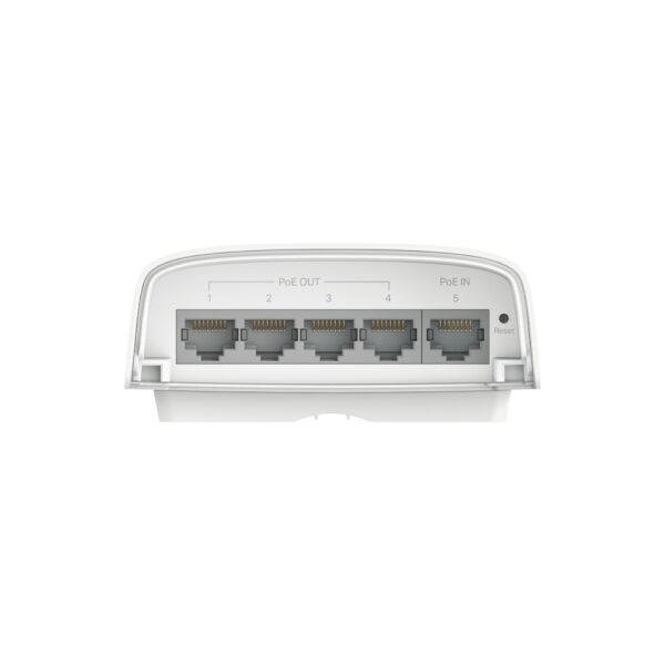TP-Link Omada TL-SG2005-PD Weatherproof Outdoor-rated 5-Port Gigabit Smart Switch with 1-Port PoE++ In and 4-Port PoE+ Out