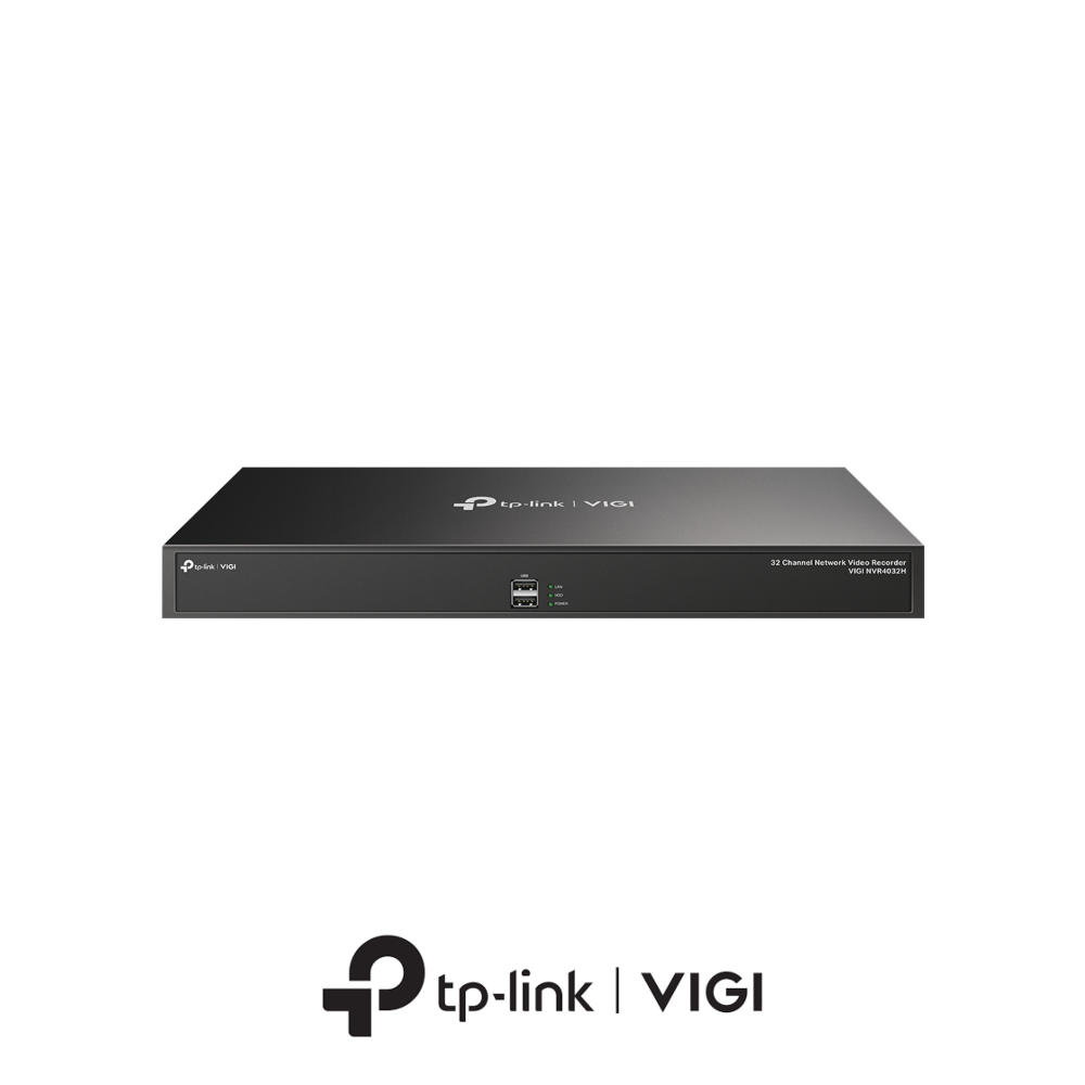 TP-Link VIGI NVR4064H 4K 1.5U 64-Channel Non-PoE Rackmount NVR - Without HDD - 2* GbE LAN Ports