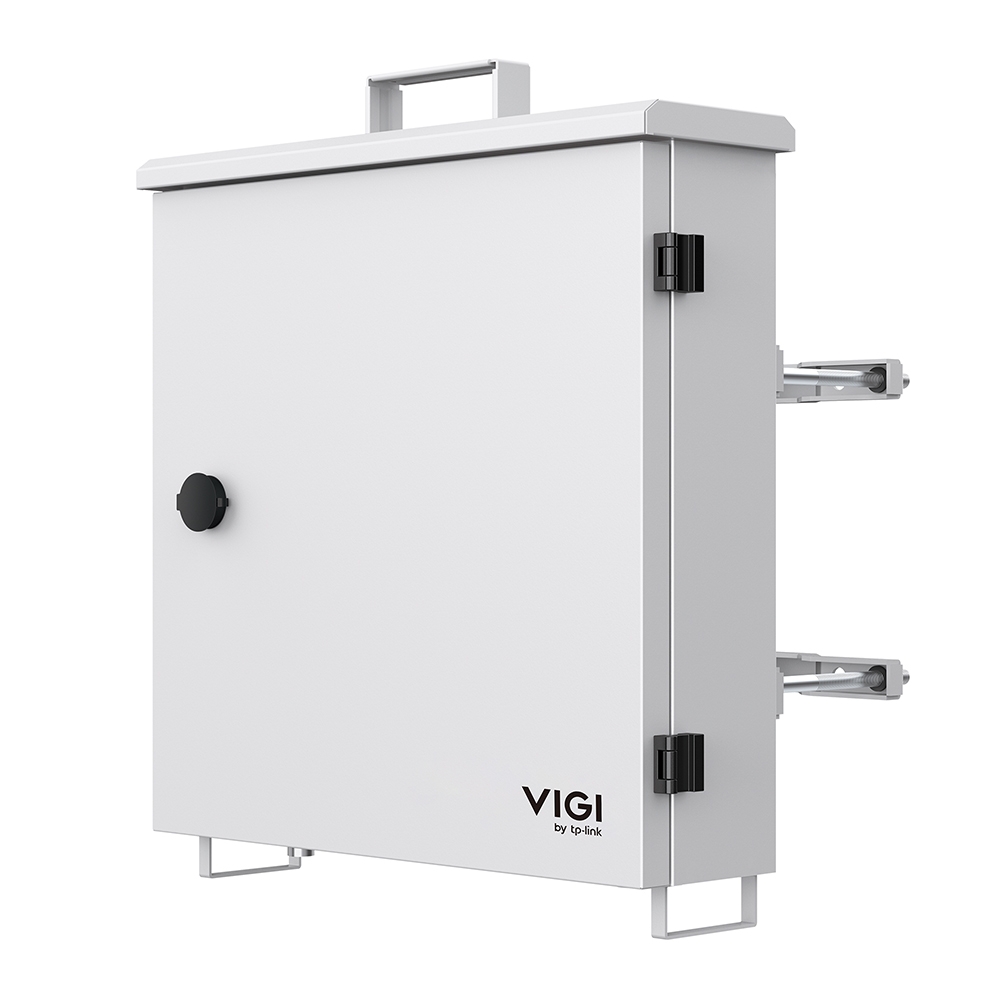 TP-Link VIGI PS90 Solar 93.6Ah / 1024.92Wh Replaceable Automotive-Grade Lithium Battery in Weatherproof Cabinet - MPPT Controller Included - Weatherproof - Remote Management*