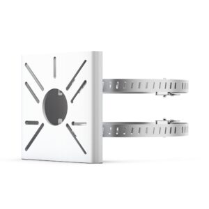 TP-Link VIGI VMB-350 SGCC Galvanized Steel Material Weatherproof Pole-Mount Bracket with Steel Straps - 70mm to 130mm Pole-Mounting